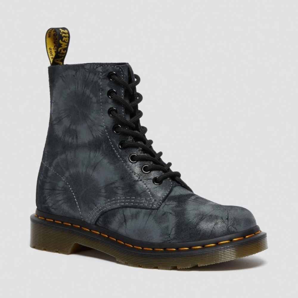 Dr. Martens tie dye Lace Up Boots